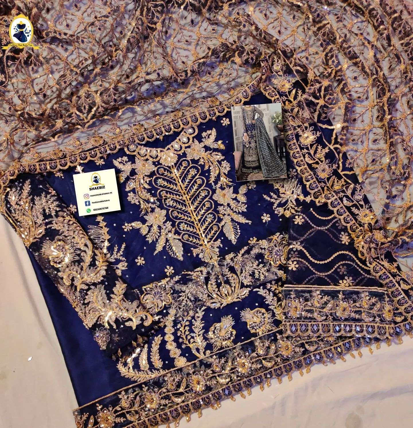 GULAAL FORMAL WEDDING DRESS(GB-S22)