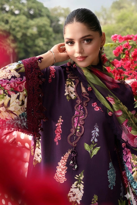 MARIA.B DIGITAL PRINT 2026 UNSTITCH COLLECTION BY SHAEBIZ