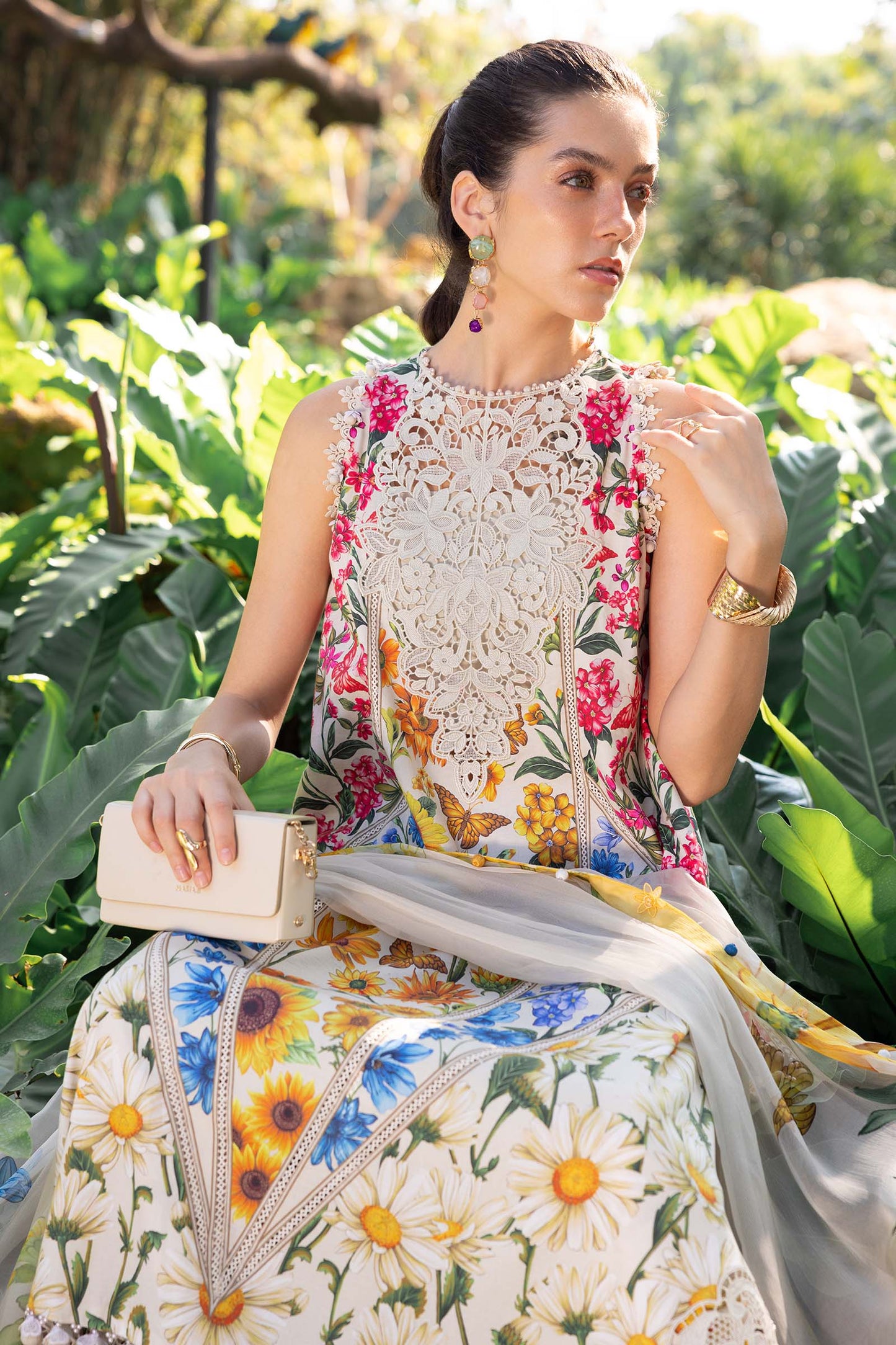 MARIA.B LAWN DIGITAL PRINT 2026 TOP EID UNSTITCH COLLECTION BY SHAEBIZ