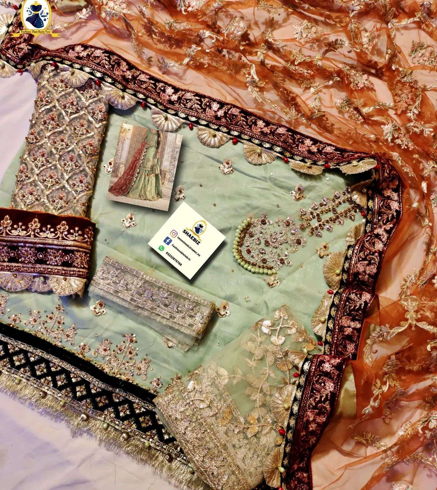 MARIA B BRIDAL LUXURY WEAR (MB-SG22)