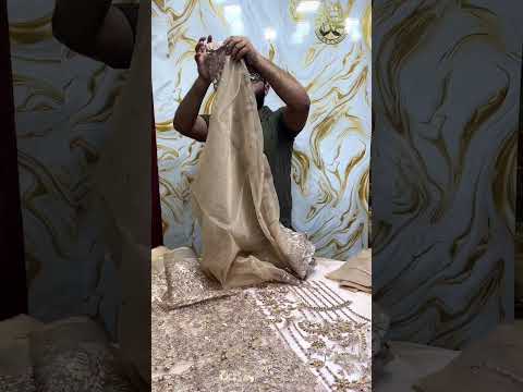 SHAEBIZ PRESENTING LUXURY ORGENZA SKIN COLOR DRESS | UNSTITCHED 3 PCS BY SHAEBIZ