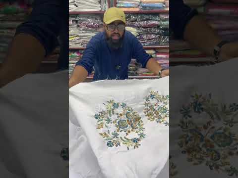 SHAEBIZ BOUTIQUE LUXURY HANDMADE RAW SILK UNSTITCH COLLECTION