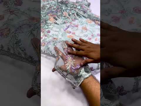 ZARIF ZARI NET 4 PIECS 2026 UNSTITCH COLLECTION BY SHAEBIZ