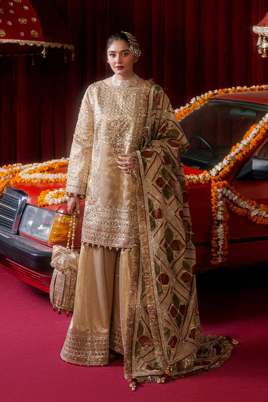 MOHSIN NAVEED RANJHA LUXURY NET WEDDING FORMALS| UNSTITCHED MASTER REPLICA| TOP PAKISTANI DRESS BY SHAEBIZ
