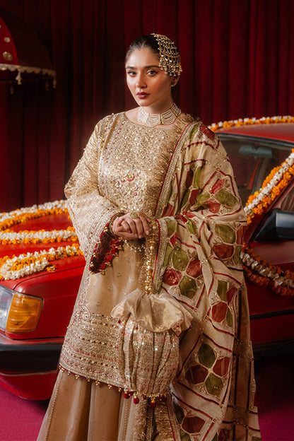 MOHSIN NAVEED RANJHA LUXURY NET WEDDING FORMALS| UNSTITCHED MASTER REPLICA| TOP PAKISTANI DRESS BY SHAEBIZ