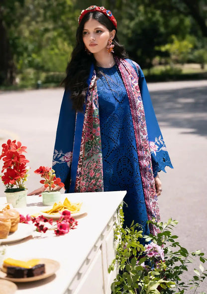 BIN ILYAS CLARA LUXURY LAWN COLLECTION| UNSTITCHED 3 PCS BY SHAEBIZ