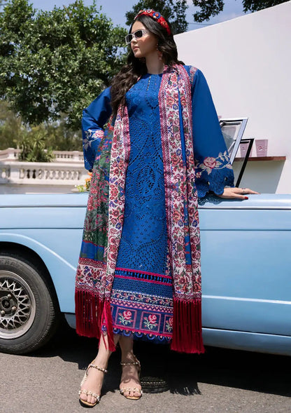 BIN ILYAS CLARA LUXURY LAWN COLLECTION| UNSTITCHED 3 PCS BY SHAEBIZ