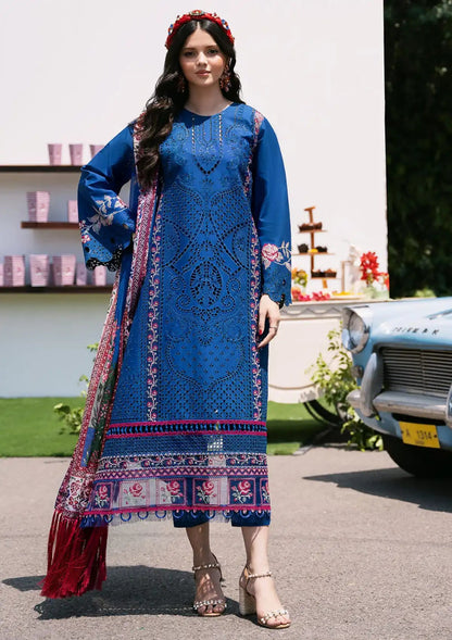 BIN ILYAS CLARA LUXURY LAWN COLLECTION| UNSTITCHED 3 PCS BY SHAEBIZ