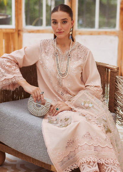 CRIMSON CHICKEN KARI UNSTITCHED LAWN COLLECTION| TOP PAKISTANI DRESS BY SHAEBIZ