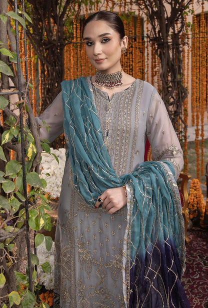 ADAN LIBAS HASEEN E DIL RUBA LUXURY CHIFFON COLLECTION| PARTY WEAR| TO –  Shaebiz Collection