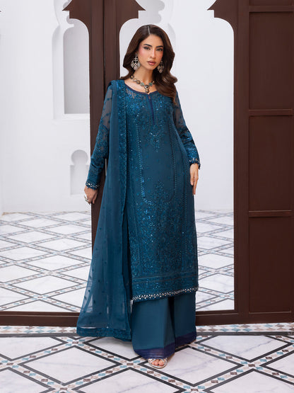 GULAAL LUXURY CHIFFON COLLECTION| UNSTITCHED 3 PCS BY SHAEBIZ