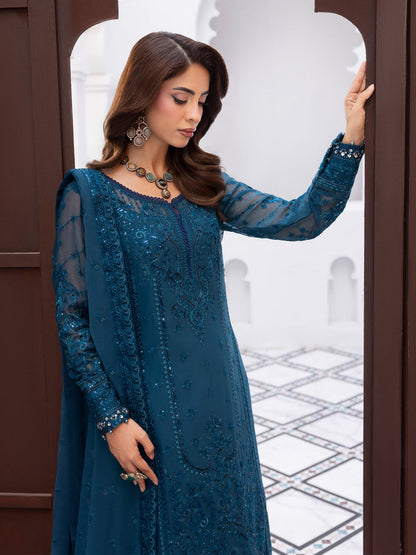 GULAAL LUXURY CHIFFON COLLECTION| UNSTITCHED 3 PCS BY SHAEBIZ