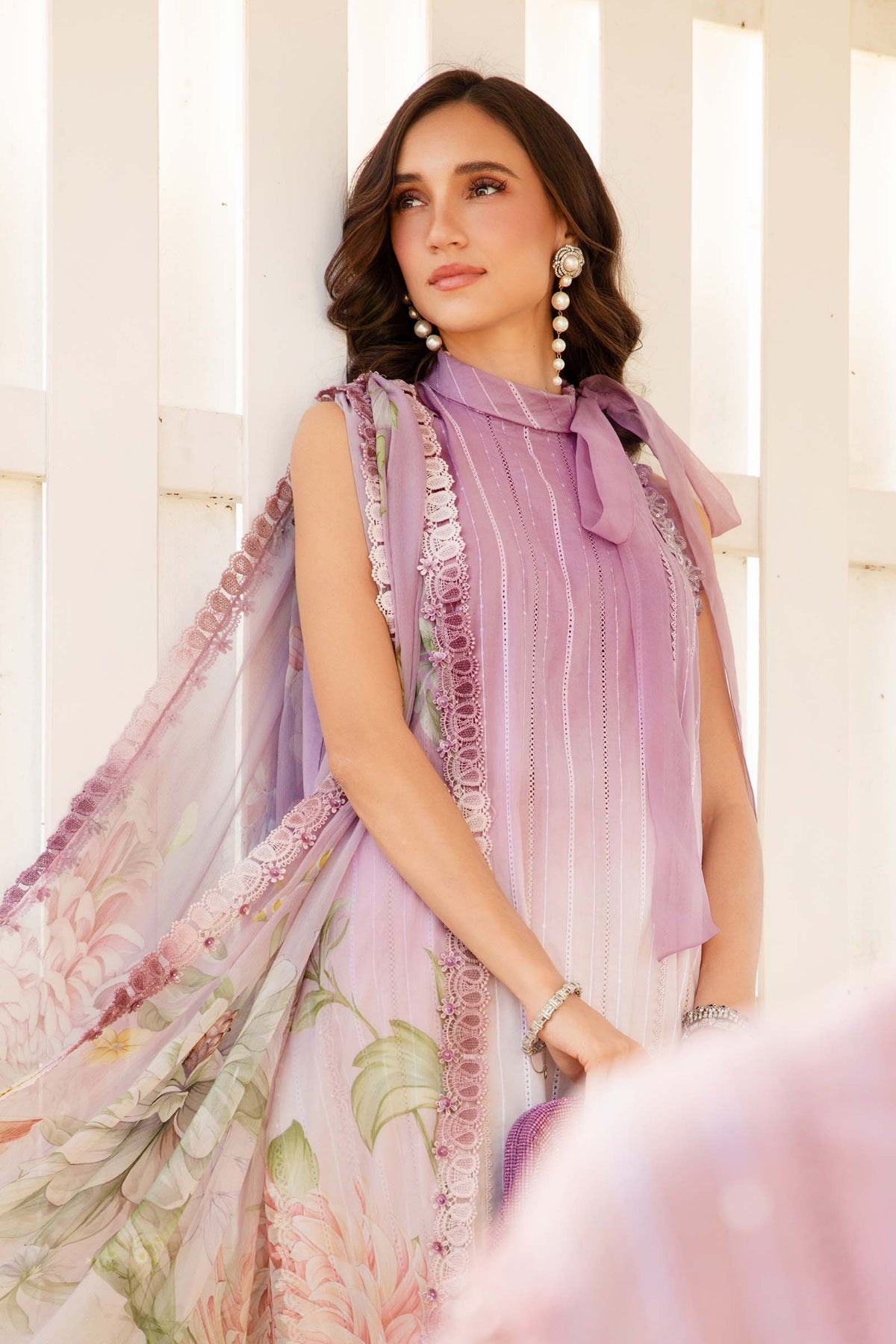 MARIA B CHICKEN KARI LASTEST COLLECTION| UNSTITCHED MASTER REPLICA| TOP PAKISTANI DRESS BY SHAEBIZ