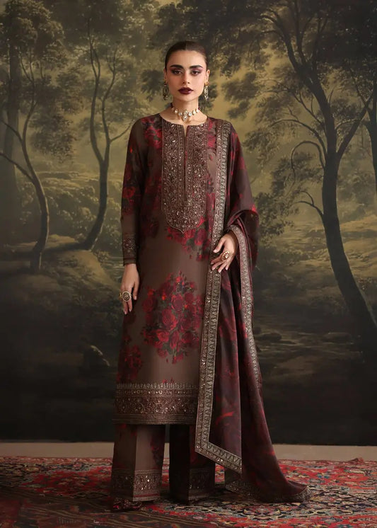 HAJMOLI TREND 3D ROSE LUXURY SILK COLLECTION| MASTER REPLIEBIZ | TOP PAKISTANI DRESS BY SHAEBIZ