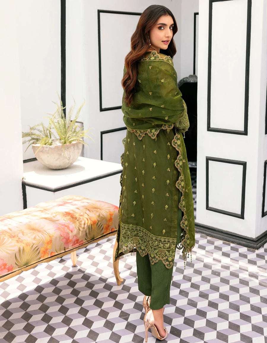 EMAAN ADEEL ORGENZA MAYUN WEAR DRESS(EM-OG22)