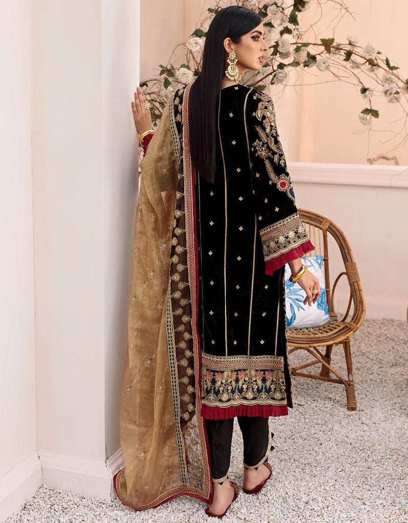 ANAYA VELVET FORMAL WEDDING DRESS(AN-BV22)