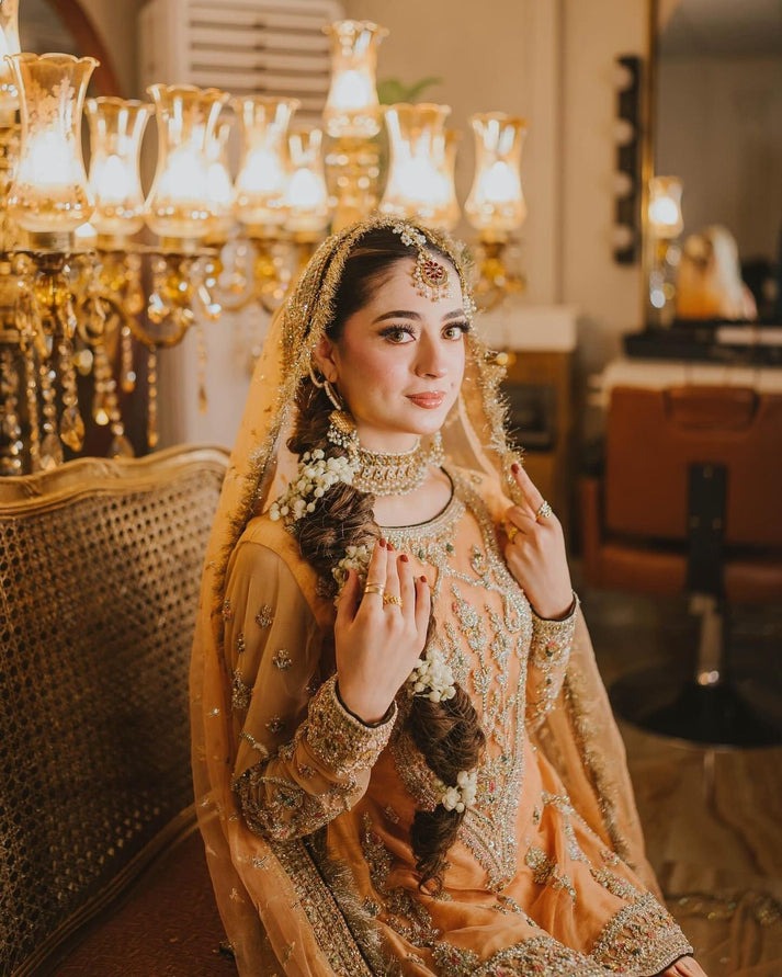 SHAEBIZ PRESENTING LUXURY 2026 SHAMOOZ SILK GHARARA WITH CHIFFON SHIRT | WEDDING COLLECTION| TOP PAKISTANI DRESS BY SHAEBIZ