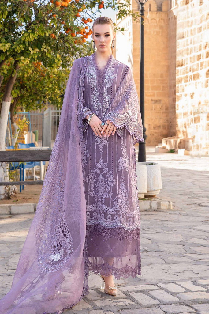 MARIA B LILAC HAZE LUXURY LAWN COLLECTION| SUMMER COLLECTION BY SHAEBIZ