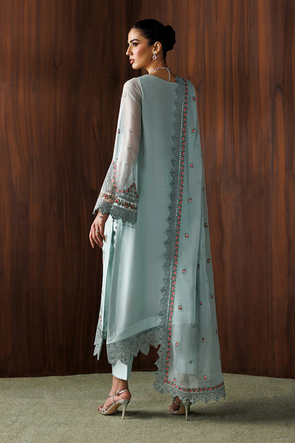 BAROQUE NEW LUXURY CHIFFON EMBROIDERED DRESS| UNSTITCHED 3 PCS BY SHAEBIZ