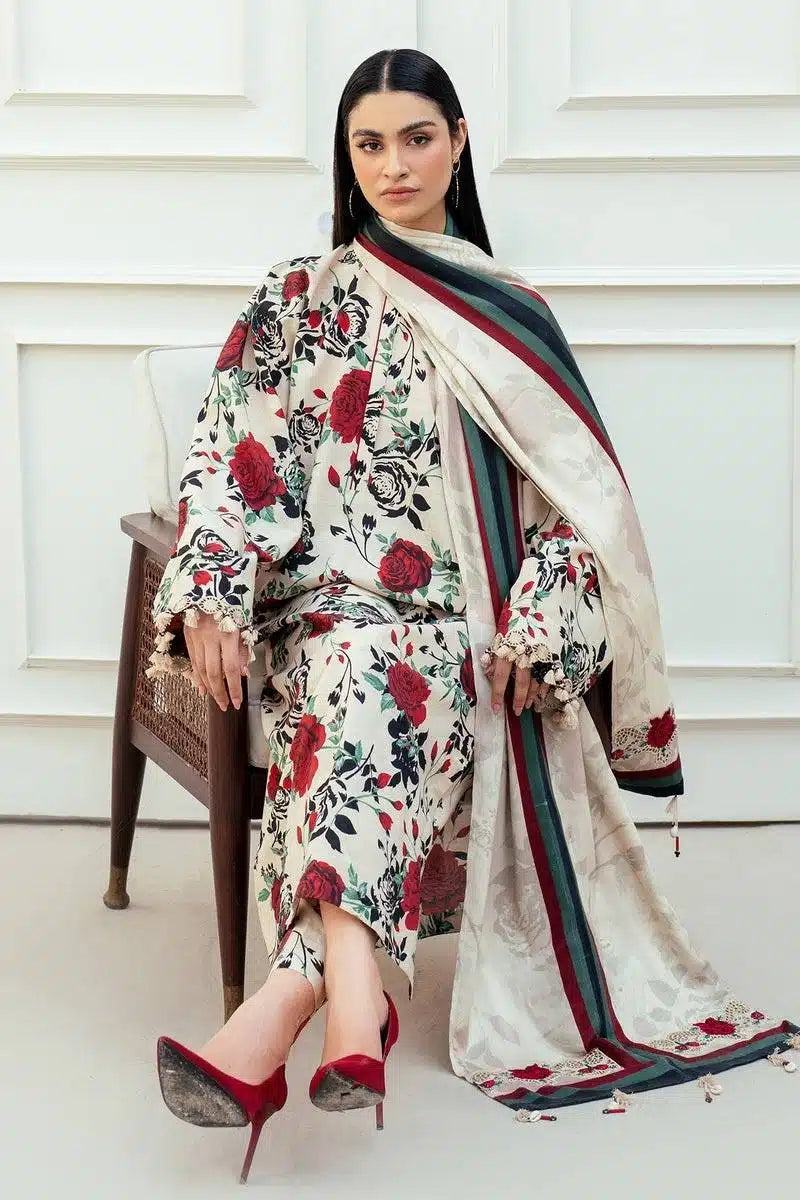 BAROQUE LATEST DIGITAL PRINTED LAWN COLLECTION| UNSTITCHED EID COLLECTION| TOP PAKISTANI DRESS BY SHAEBIZ