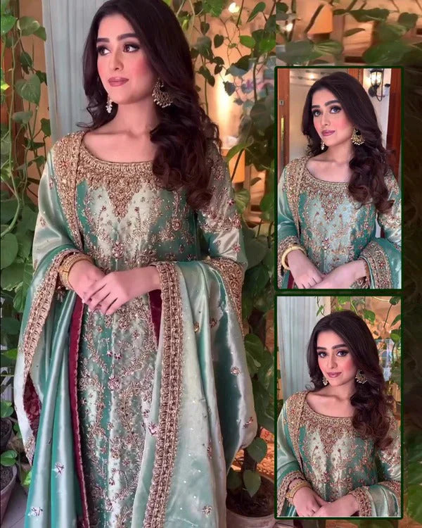 HARIS SHAKEEL CRYSTAL WEBS MYSORE LUXURY WEDDING FORMALS| TOP PAKISTANI DRESS BY SHAEBIZ