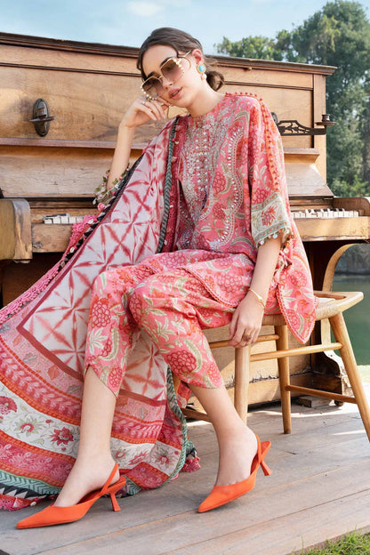 MARIA B PRINTED 3 PIECE| UNSTITCHED SUMMER COLLECTION BY SHAEBIZ