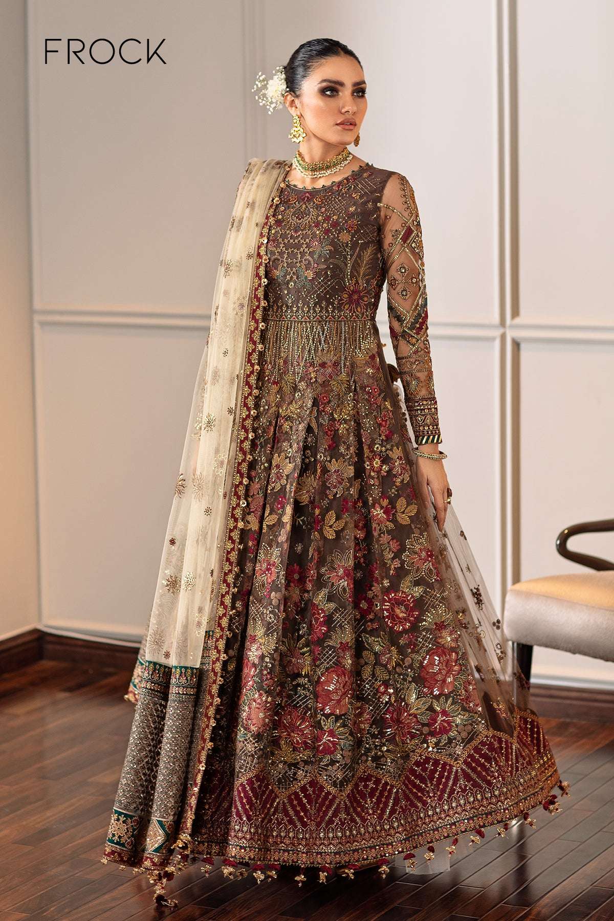 BAROQUE BROWN WEDDING WEAR (BQ-BM22)