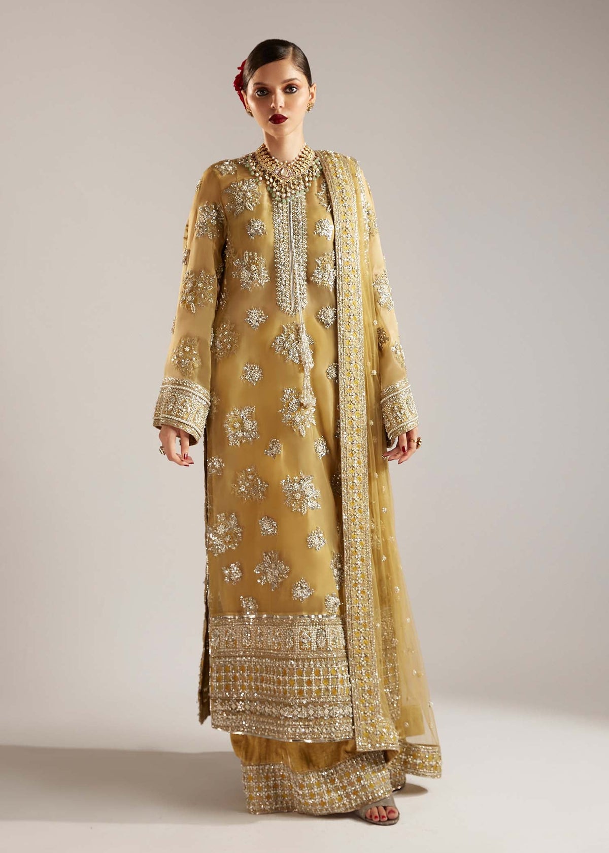 HUSSAIN REHAR LUXURY WEDDING COLLECTION| UNSTITCHED MASTER REPLICA BY SHAEBIZ