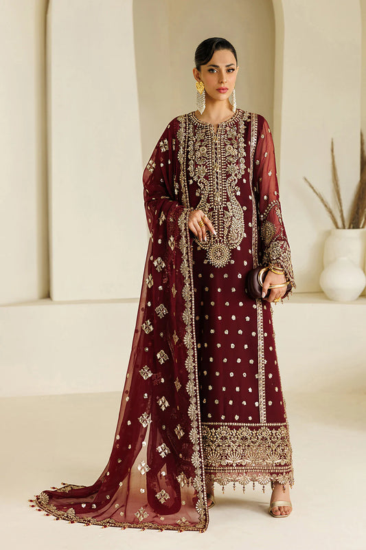 AYMAL ALIZEH LUXURY EMBROIDERED CHIFFON COLLECTION| UNSTITCHED PARTY WEAR BY SHAEBIZ