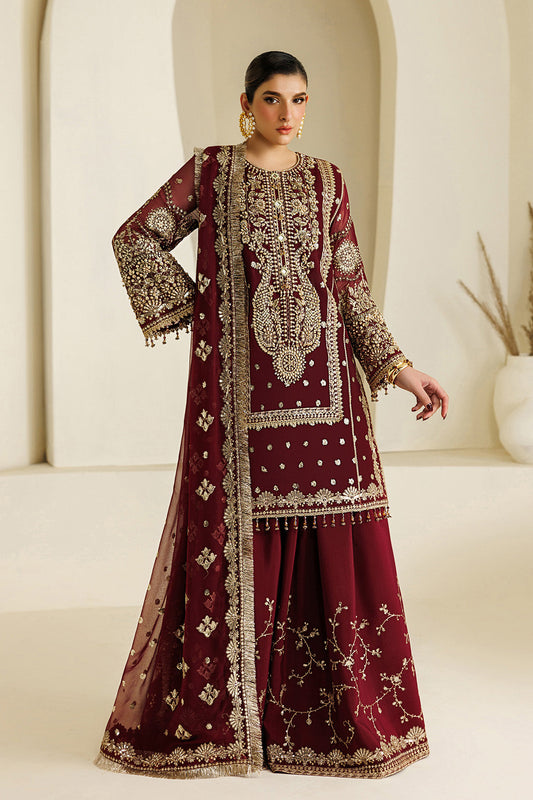 AYMAL ALIZEH LUXURY EMBROIDERED CHIFFON COLLECTION| UNSTITCHED PARTY WEAR BY SHAEBIZ