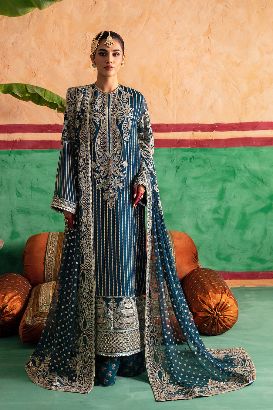 AFROZEH CHIFFON WEDDING COLLECTION| TOO PAKISTANI DRESS BY SHAEBIZ