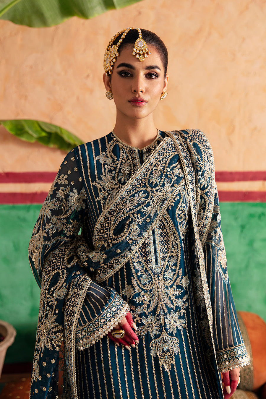 AFROZEH CHIFFON WEDDING COLLECTION| TOO PAKISTANI DRESS BY SHAEBIZ