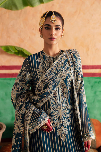 afrozeh blue dress AFROZEH CHIFFON WEDDING COLLECTION| TOO PAKISTANI DRESS BY SHAEBIZ –  Shaebiz Collection