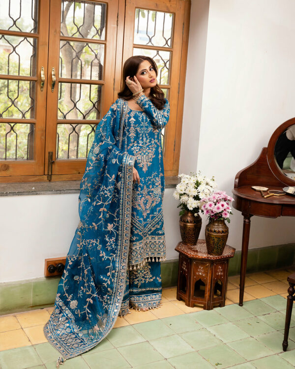 FAIZA SAQLAIN NIRA LUXURY WEDDING COLLECTION| SAJAL ALI | UNSTITCHED MASTER REPLICA BY SHAEBIZ