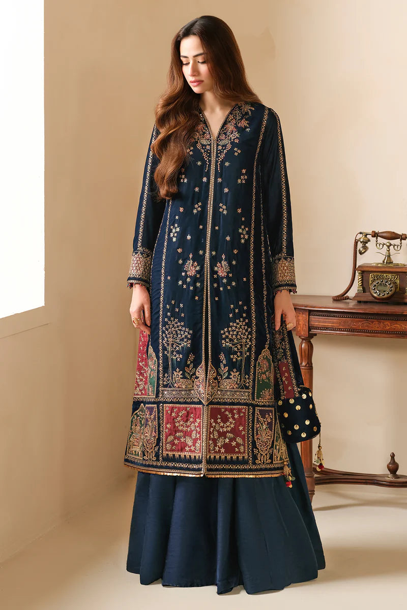 JAZMIN LATEST VELVET COLLECTION| UNSTITCHED MASTER REPLICA| TOP PAKISTANI DRESS BY SHAEBIZ