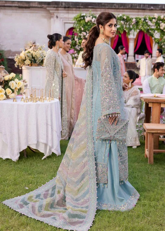 KANWAL MALIK ORGENZA DRESS| WEDDING EDITION| WEARING BY SAJAL ALI| TOP PAKISTANI DRESS BY SHAEBIZ
