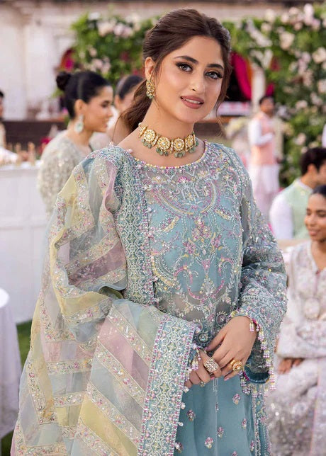 KANWAL MALIK ORGENZA DRESS| WEDDING EDITION| WEARING BY SAJAL ALI| TOP PAKISTANI DRESS BY SHAEBIZ