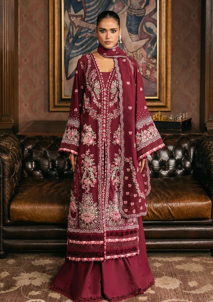 ELAF KARANDI LUXURY LAWN COLLECTION| UNSTITCHED 3 PCS BY SHAEBIZ