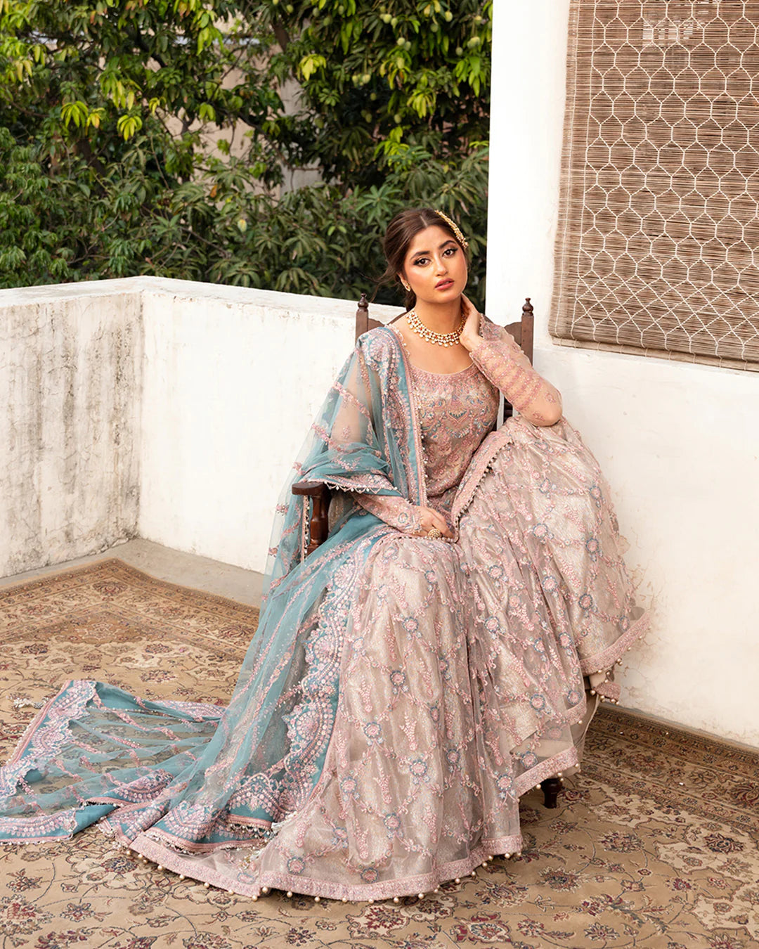 FAIZA SAQLAIN BRIDAL COLLECTION| SAJAL ALI | TOP PAKISTANI DRESS BY SHAEBIZ
