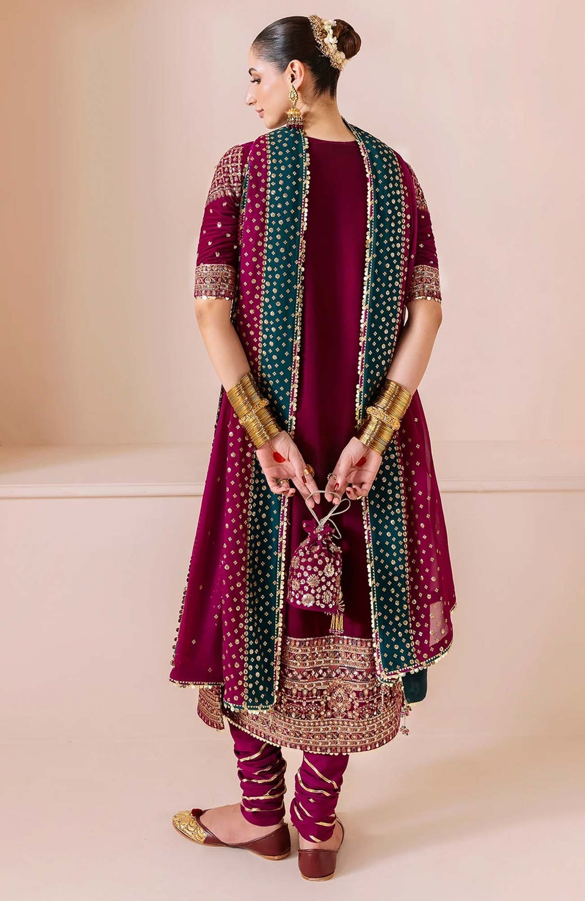 JAZMIN PEAK PINK MICRO 9000 VELVET| LUXURY VELVET COLLECTION BY SHAEBIZ