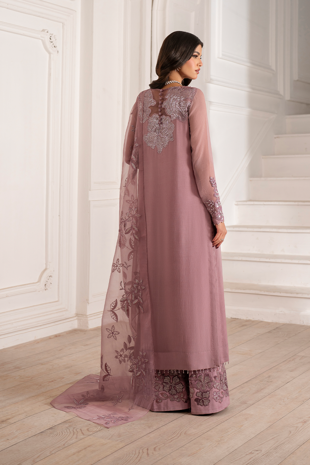 IZNIK EMBROIDERED CHIFFON PARTY WEAR| LATEST COLLECTION 2026| TOP PAKISTANI DRESS BY SHAEBIZ