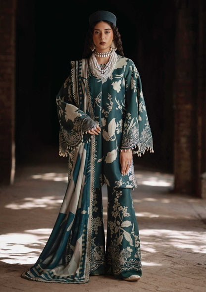 AJR SARD SHAAM LUXURY LAWN COLLECTION| UNSTITCHED 3 PCS BY SHAEBIZ