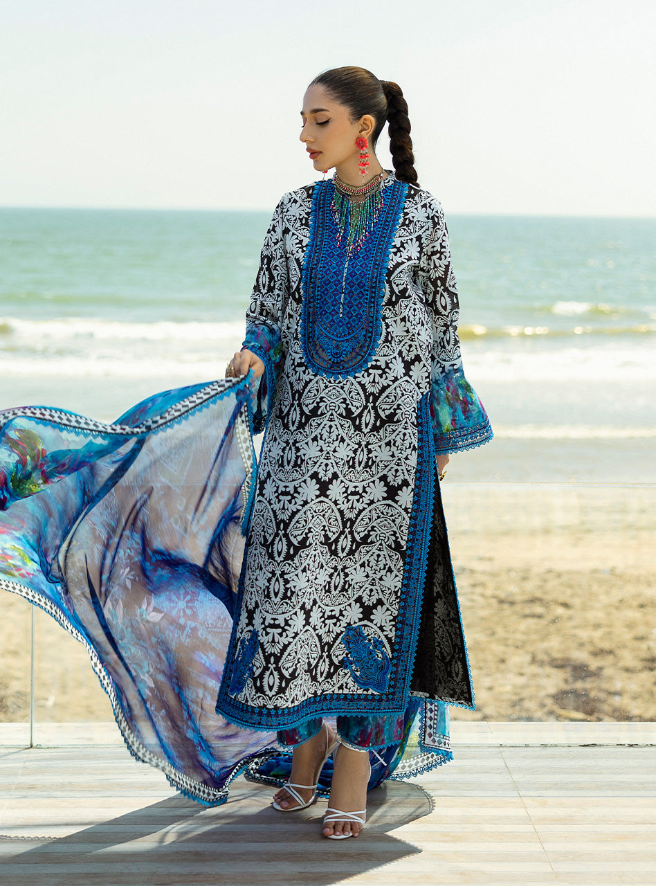 ZAINAB CHOTTANI 2026 LUXURY LAWN DIGITAL PRINT COLLECTION | UNSTITCHED LATEST COLLECTION BY SHAEBIZ