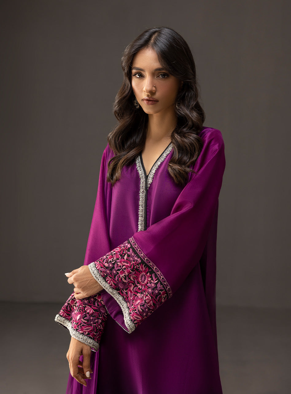 Zainab chottani tie n dye silk collection party