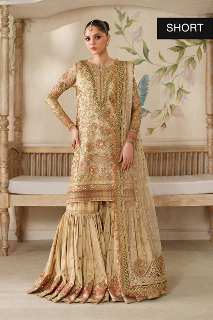 BAROUQUE LATEST EMBROIDERED NET COLLECTION| UNSTITCHED BRIDAL COLLECTION BY SHAEBIZ