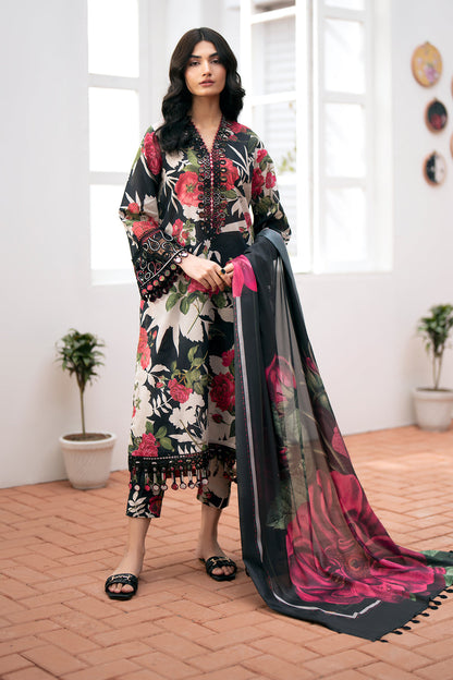BAROQUE LATEST LAWN COLLECTION| UNSTITCHED MASTER REPLICA BY SHAEBIZ