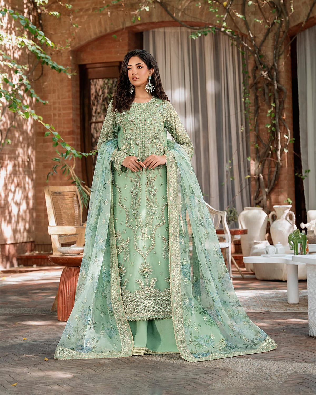 AKBAR ASLAM LUXURY NET COLLECTION| UNSTITCHED WEDDING FORMALS| TOP PAKISTANI DRESS BY SHAEBIZ