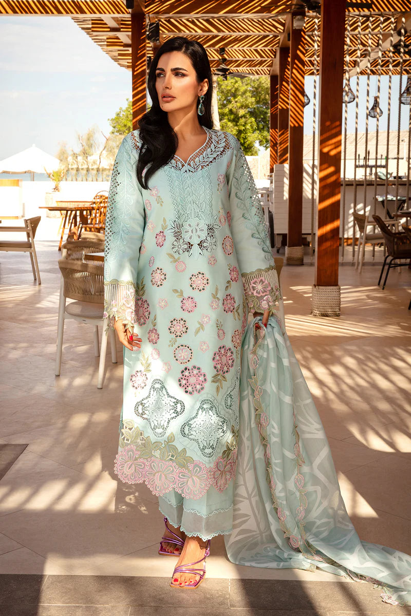 RANG RASIYA MAHSA LUXURY LAWN COLLECTION| UNSTITCHED 3 PC BY SHAEBIZ