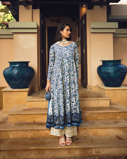 FAIZA SAQLAIN LUXURY EMBROIDERED LAWN COLLECTION| UNSTITCHED SUMMER EDITION| TOP PAKISTANI DRESS BY SHAEBIZ
