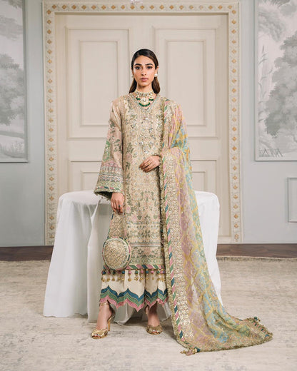 BAROQUE CHANTELLE LUXURY WEDDING COLLECTION| 3 PIECE UNSTITCHED DRESS| BY SHAEBIZ